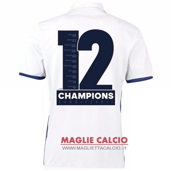 nuova champions 12 prima divisione magliette real madrid 2016-2017